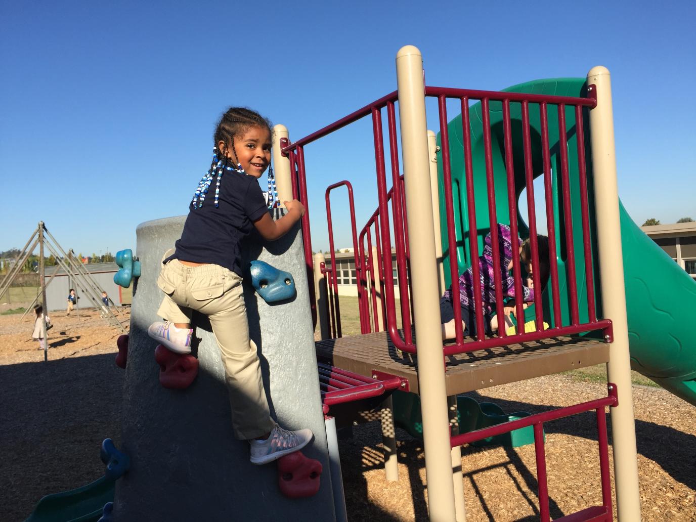 Playground at Shaver Teaching Preschool