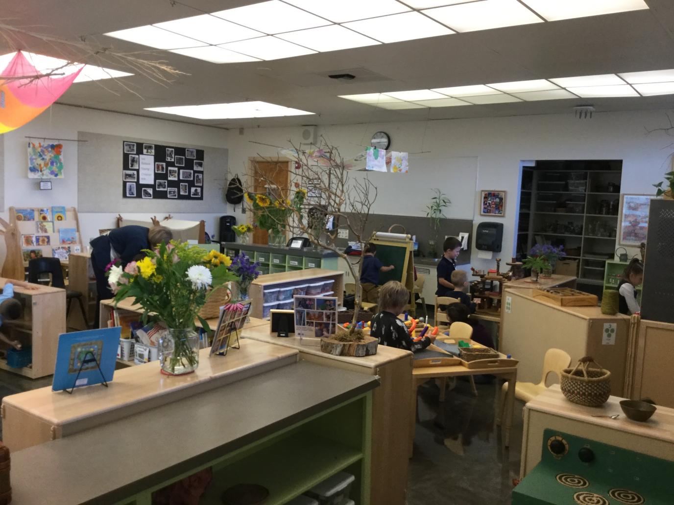 Classroom at Shaver Teaching Preschool 