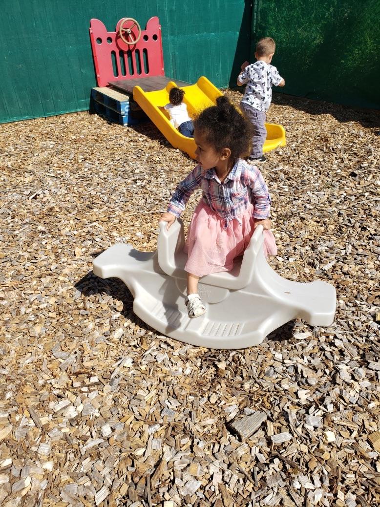 Child playing at All Families Welcome