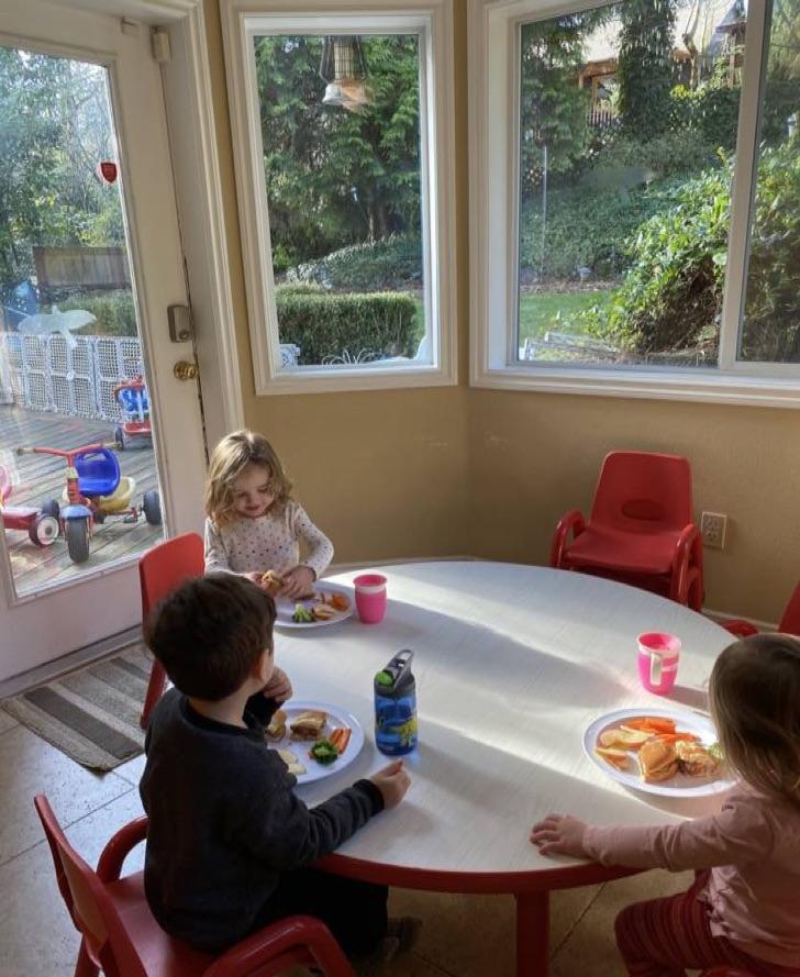 Children’s Elite Home snack time