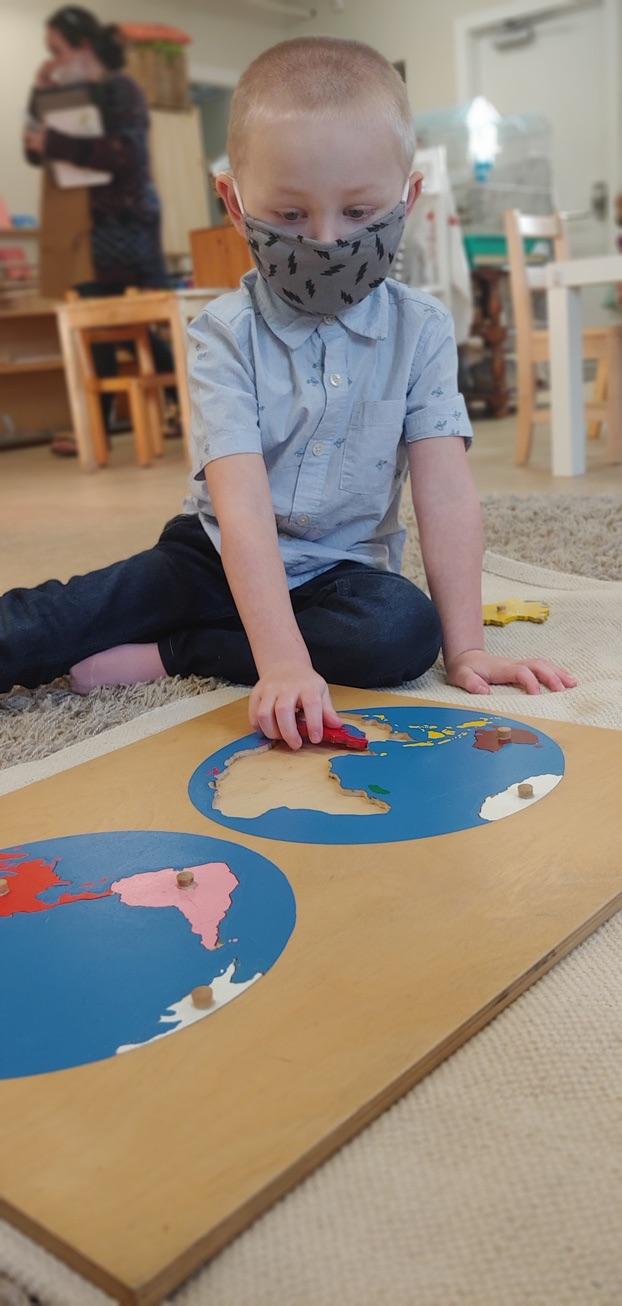 Learning at Harmony Montessori