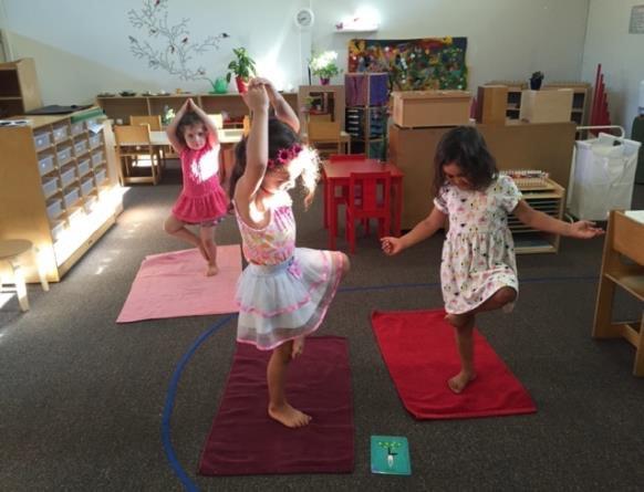 Parkrose Montessori yoga