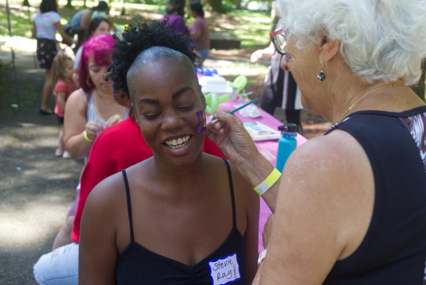 face painting.