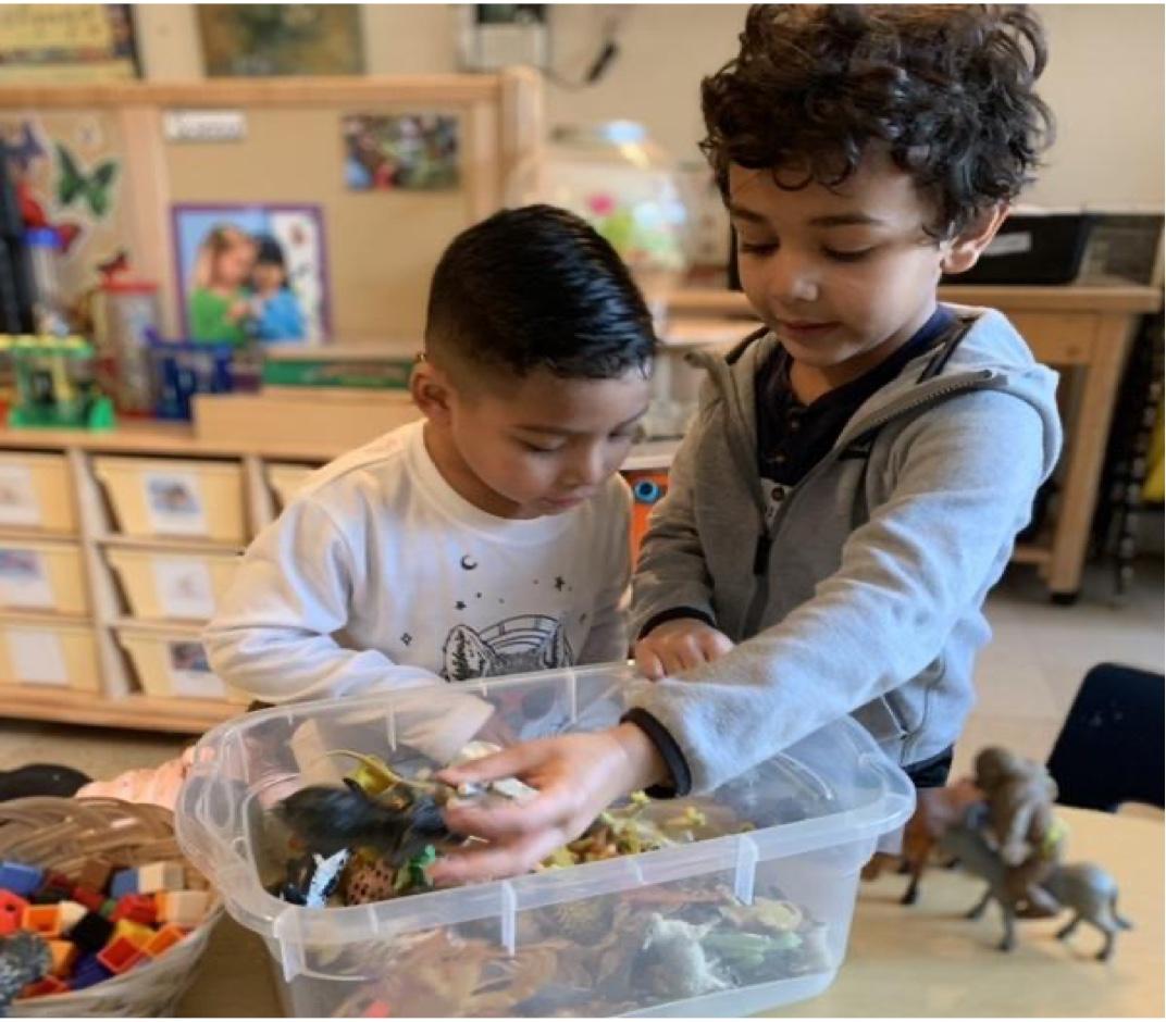 Play time at Village Childcare