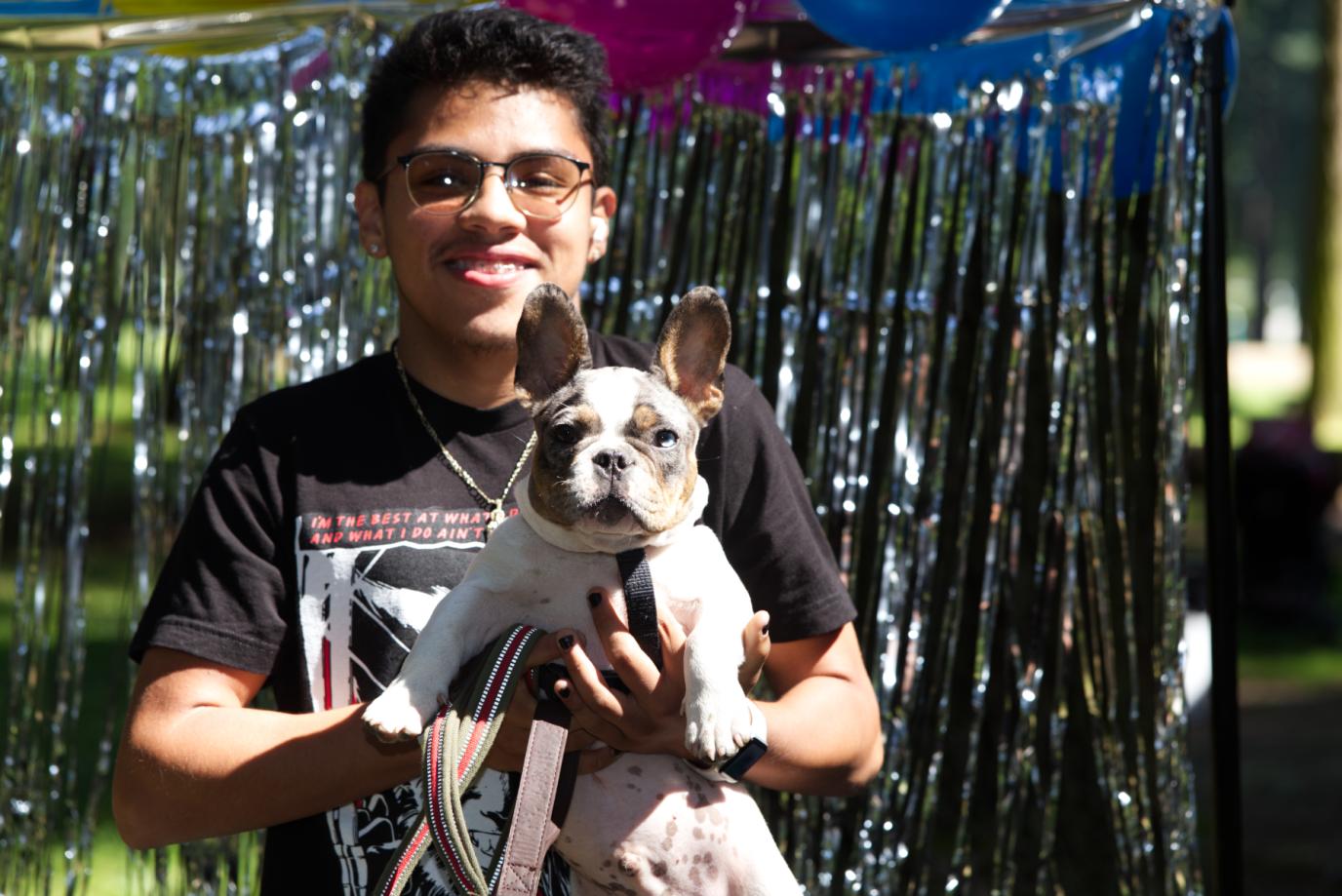 PAC Family with dog