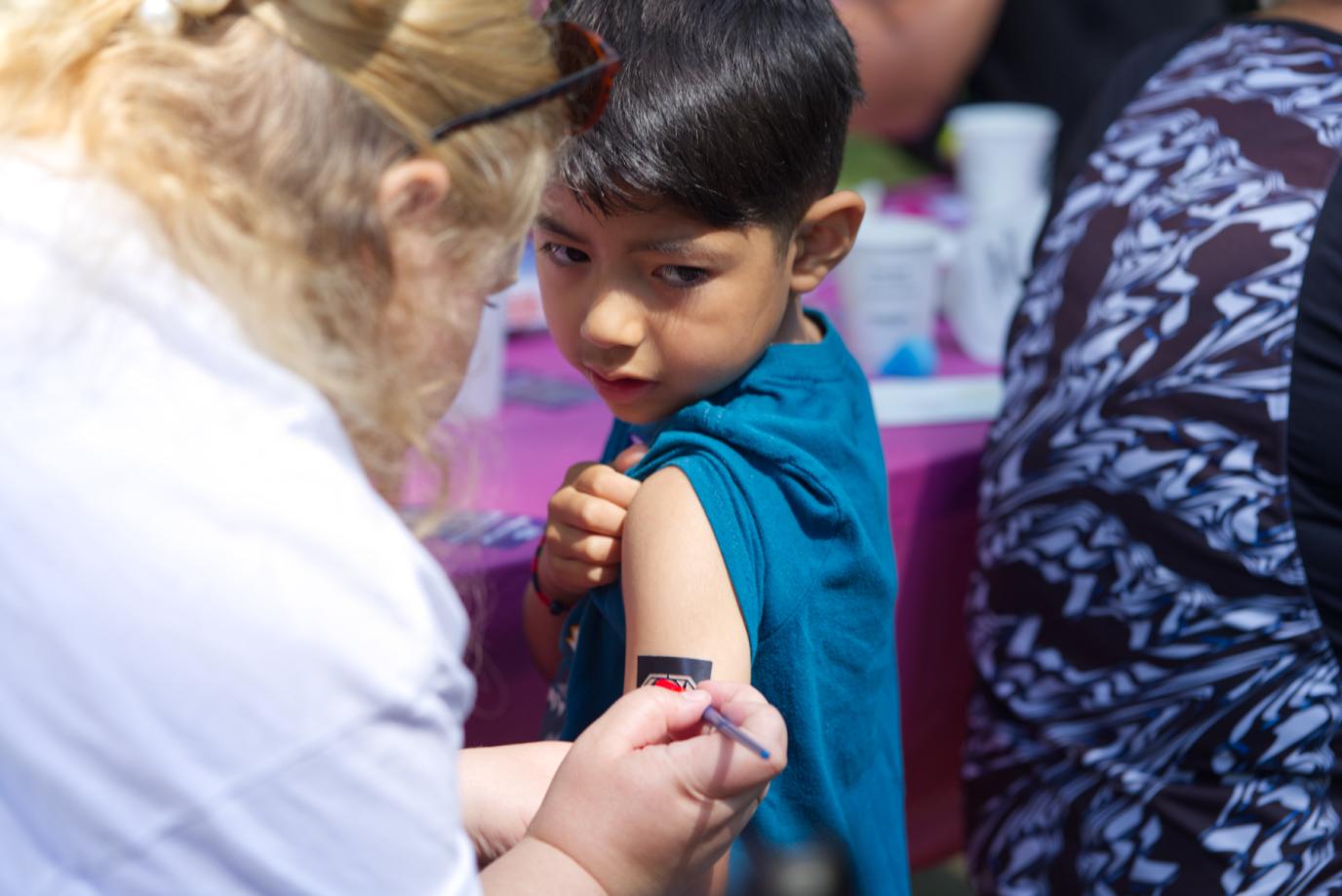 Arm painting