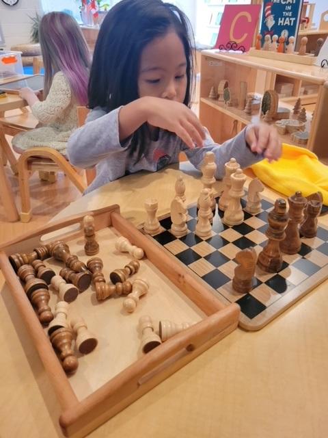 Chess at Pioneer Preschool