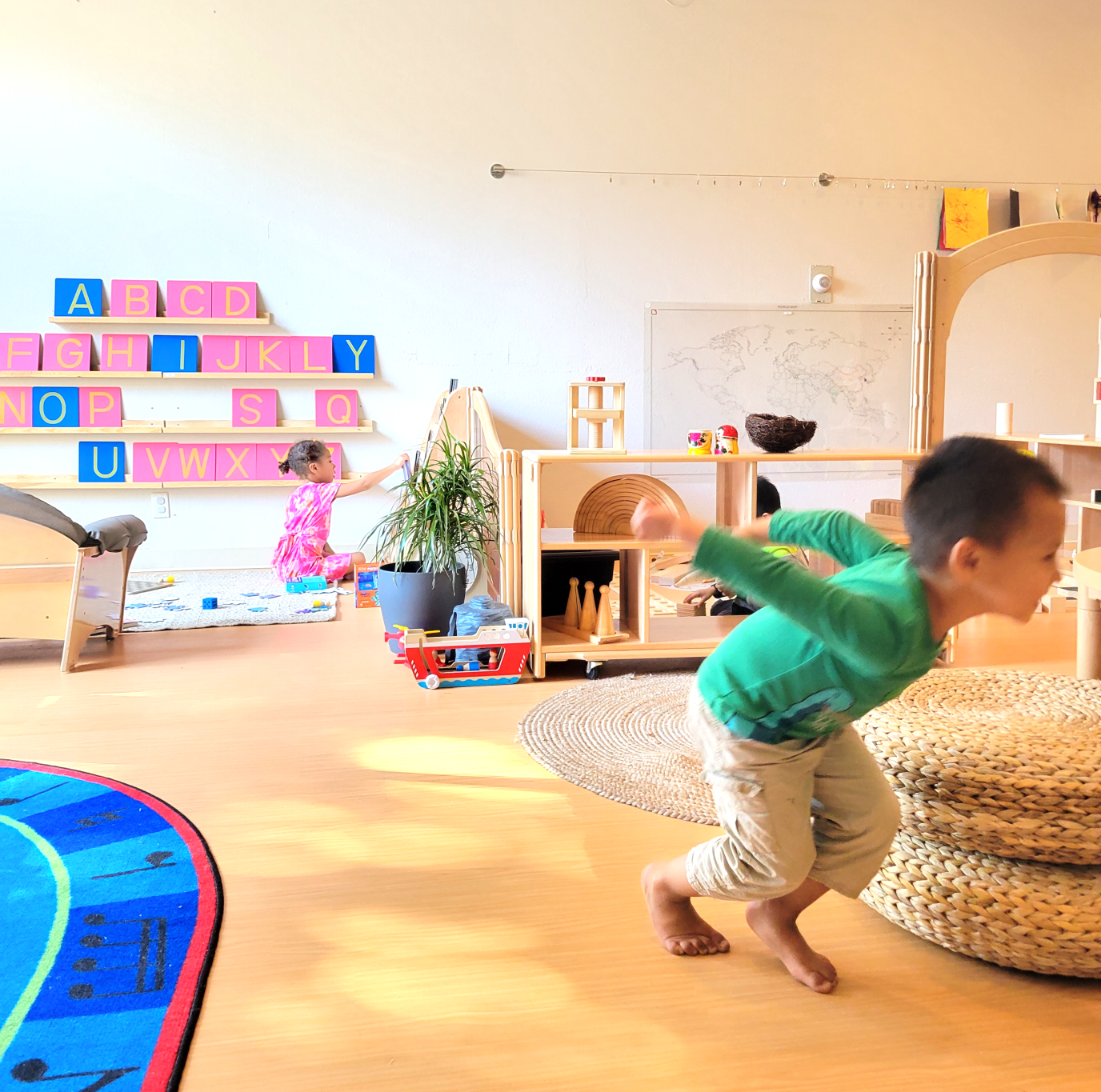 Pioneer Preschool classroom