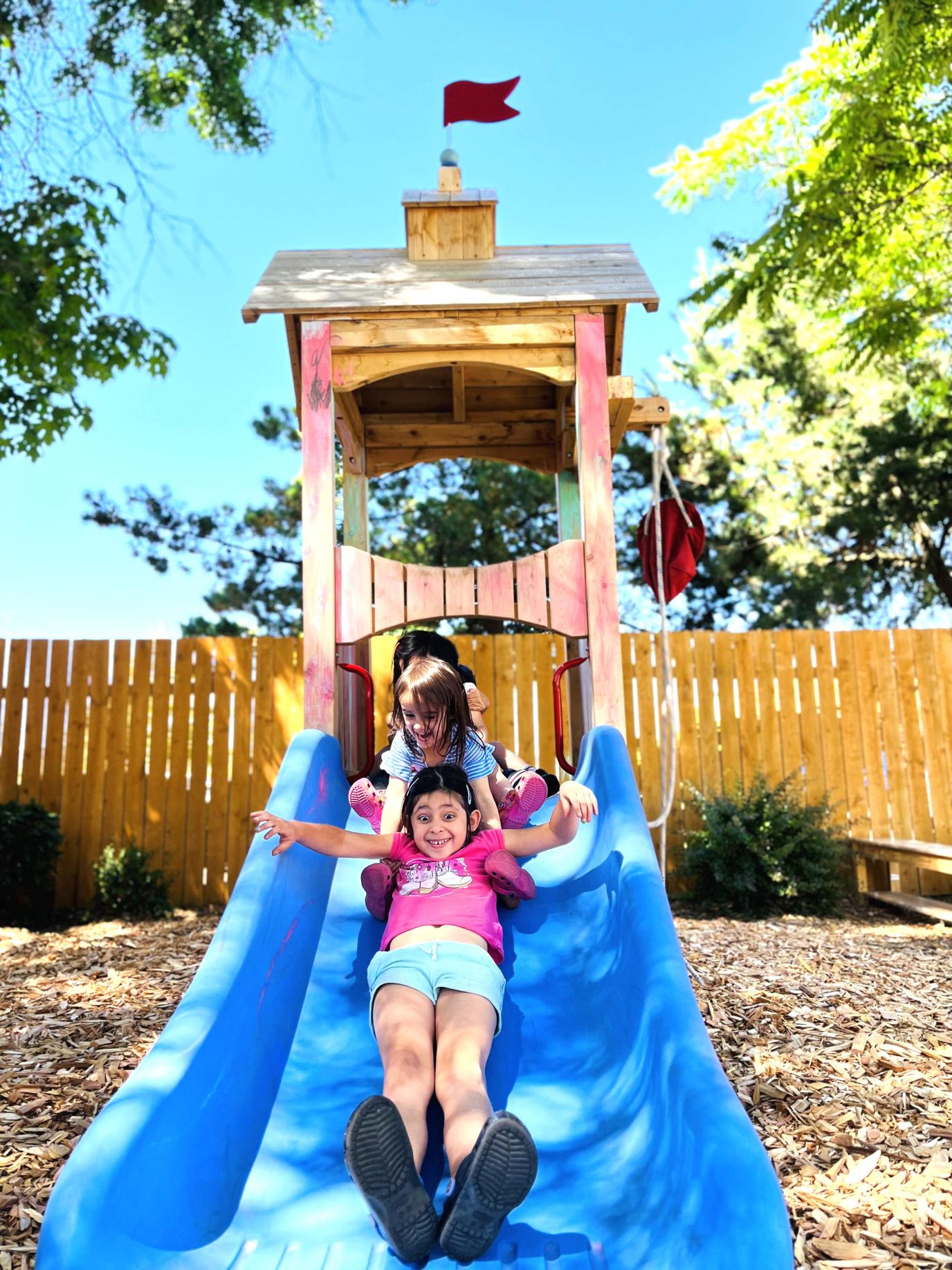 Pioneer Preschool outdoors