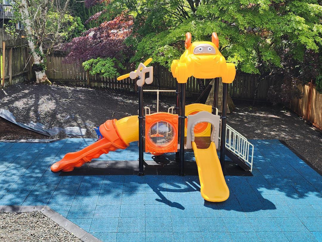 Outdoor play area at Learning Days Preschool
