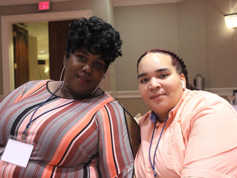 Ms. Lydia and Red